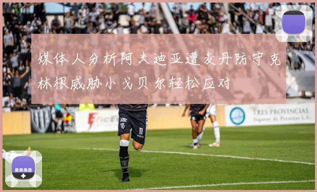 媒体人分析阿夫迪亚遭麦丹防守克林根威胁小戈贝尔轻松应对